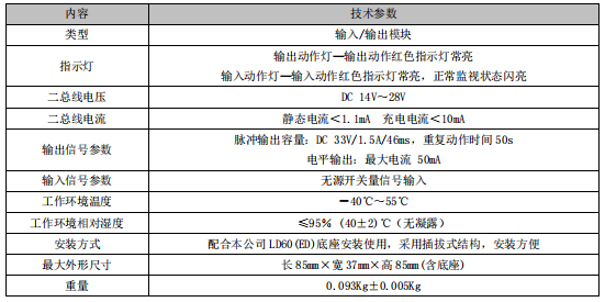 利達(dá)LD6800ET-1 輸入/輸出模塊接線安裝